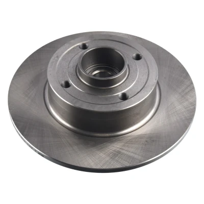 Abbildung von FEBI BILSTEIN 28154 Bremsscheibe Hinterachse 240 8 4 100 voll geölt mit ABS Sensorring, Fettkappe, Radlager RENAULT: CLIO 3