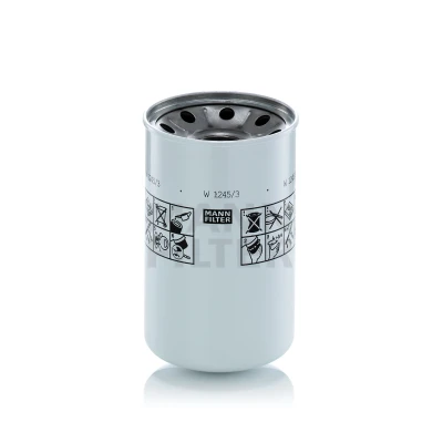 Abbildung von MANN FILTER W 1245/3 x Filter, Arbeitshydraulik