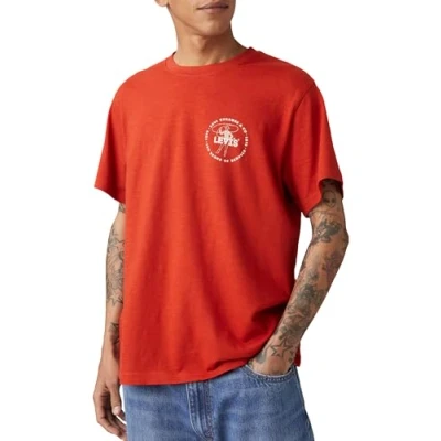 Abbildung von Levi&#039;s Relaxed FIT TEE Tshirt print, Herren, Größe: Medium, Archival laso man ketchup